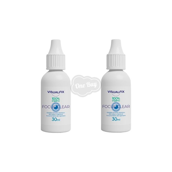 ‣ Focus Clear drops - producto para la salud ocular